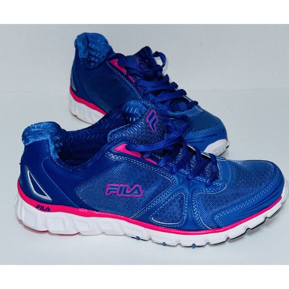 Fila Womens Memory Foam 5SR20942-466 Purple Pink Running Shoes Size 6.5 Clean - Picture 2 of 9
